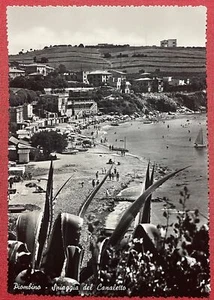 Postkarte - Piombino ( Livorno ) - Spiaggia del Canaletto - 1958 - Bild 1 von 2