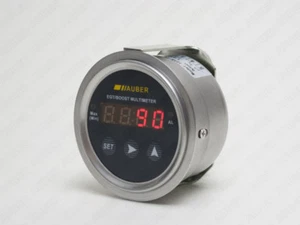 Digital Boost Gauge for Diesel Engine, Red LED, with 3 bar / 48 PSI Sensor - Picture 1 of 3