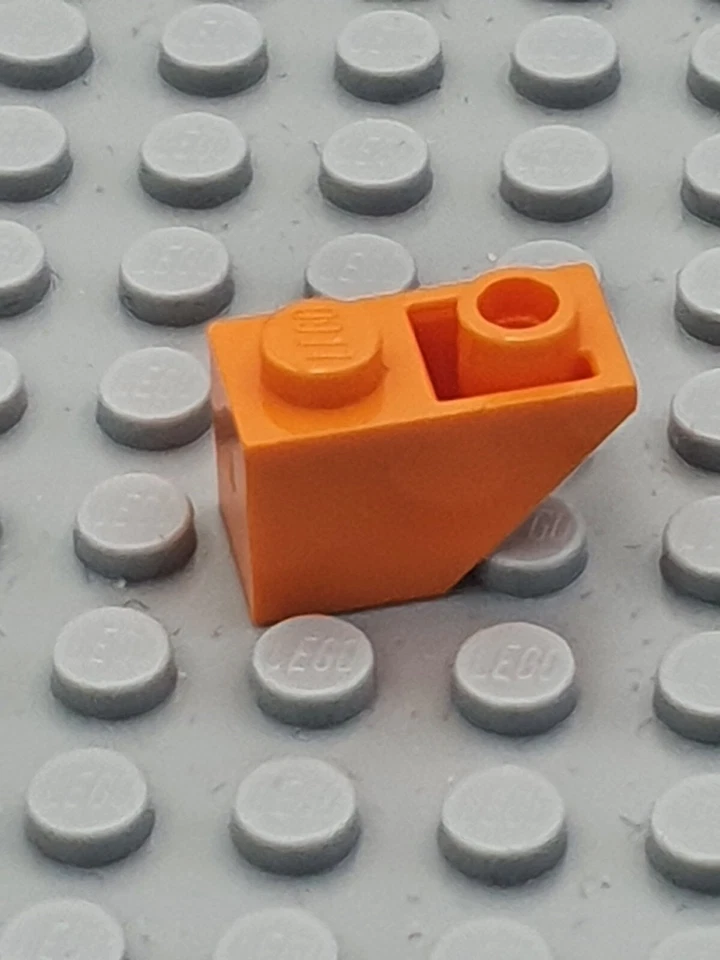LEGO® 15x Dachstein Schräg Inv Slope 1x2 - 3665 - Orange Brick - Bild 1 von 1