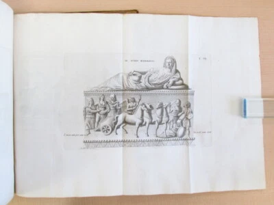  Antonio Francesco Gori『 Musei Guarnaccii -』Ancient Etruscan art collection book - Image 1 of 4