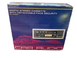VINTAGE OPTIMUS IN DASH CAR AUDIO MODELLO 04029312 2110 DI RADIO SHACK, NUOVO IN SCATOLA - Foto 1 di 11