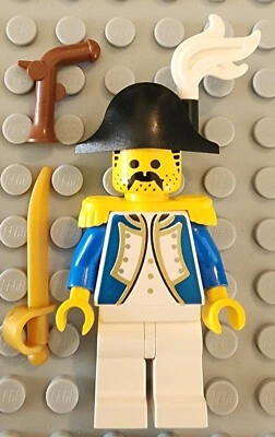 乐高海盗帝国士兵总督迷你人偶 pi004b 套装 6276 — 第 1/4 张图片