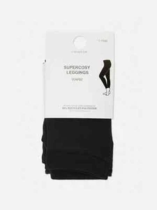 Primark super gemütliche LEGGINGS gebürstetes Vlies schwarz gefüttert 300 Denier Look S M L XL - Bild 1 von 6