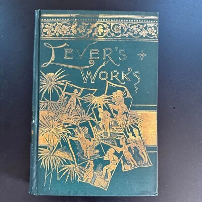 Lever's Works Volume 3 The Works of Charles Lever HC Illustrated Vintage Antique — 第 1/4 张图片