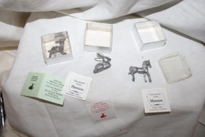 Rabbit Horse And Deer Hanson Fine Pewter Figurines Miniatures - Picture 1 of 4