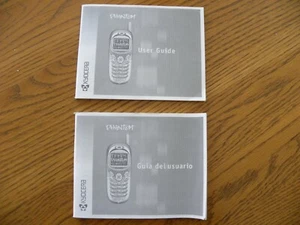 Guide de l'utilisateur du téléphone portable Kyocera Phantom anglais et espagnol - Photo 1 sur 1