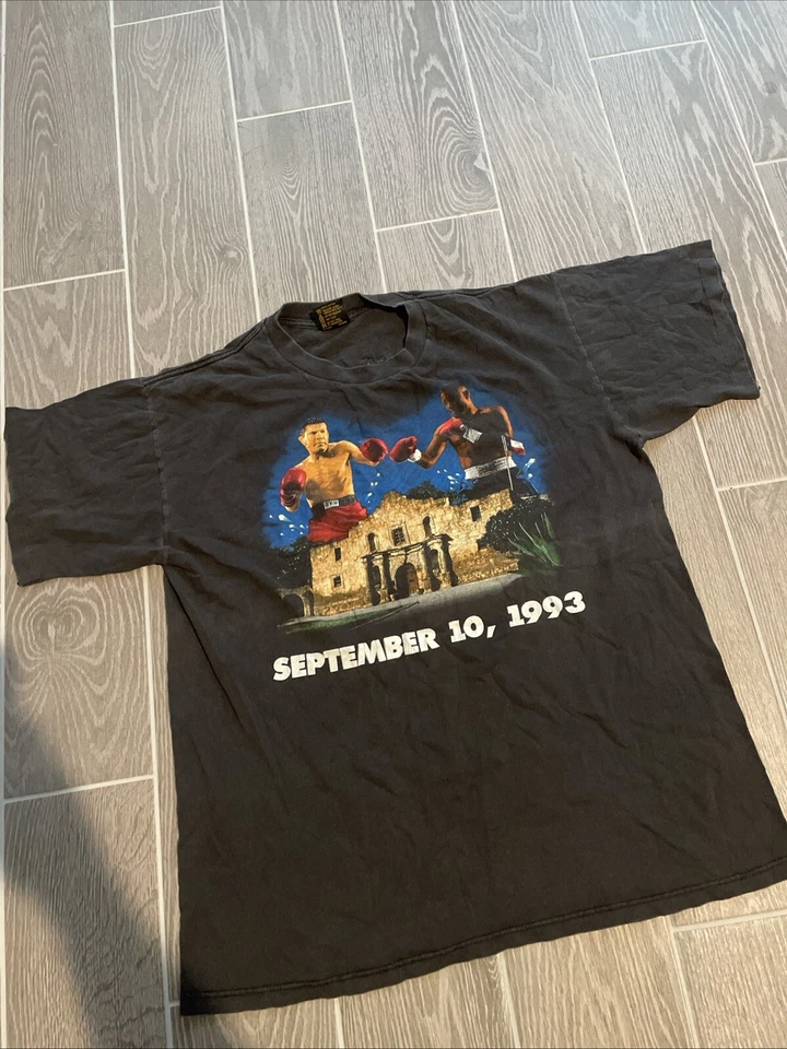 Camiseta de Boxeo Whitaker vs Chávez 1993 De Colección Puntada Única ¡Rara!! Foto 1 de 4