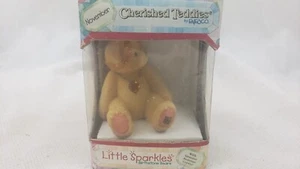 *Geöffnet* Cherished Teddies Figur Little Sparkles Birthstone Bears November 1996 - Bild 1 von 5