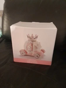 Baby Aspen Keramik Porzellan Prinzessin Kutsche Sparschwein, für eine Babydusche oder - Bild 1 von 3