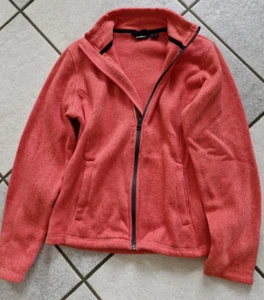 Fleecestrickjacke orange von Crivit Gr. M / 38/40 - Bild 1 von 4