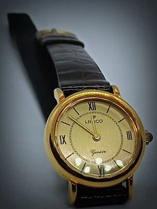 Orologio meccanico Lanco Lady placcato oro - Foto 1 di 12