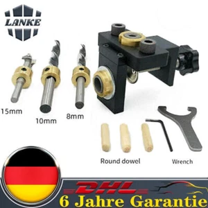 3-in-1 Bohrschablone Set Pocket Hole Jig Woodworking Hole Jig Bohrschablone Kit - Bild 1 von 7
