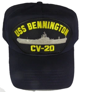 USS BENNINGTON CV-20 HAT CAP USN NAVY SHIP ESSEX CLASS AIRCRAFT CARRIER APOLLO 4 - Picture 1 of 1