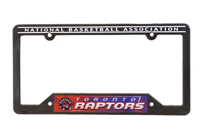 Marco de matrícula de plástico Toronto Raptors NBA Wincraft  Foto 1 de 1