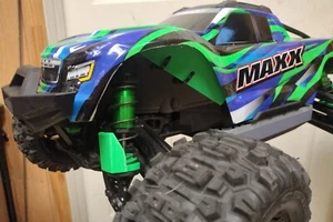 Traxxas Maxx V1 and V2 Widemaxx Shock Protector and Mud Guard Combo Package - Picture 1 of 10