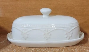 Pioneer Woman FARMHOUSE LACE LINEN 1/4 lb Covered Butter, New with tags, NWT - Picture 1 of 12
