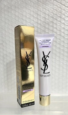 Yves Saint Laurent YSL TOP SECRETS INSTANT TONE-UP Corrector SPF 50 Lavender New - Image 1 of 4