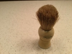 Vintage Men's Shaving Barber Brush Animal Hair Bristles Rubberset  - Picture 1 of 9
