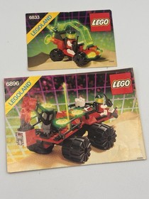 Lego 6896 Space M-Tron Celestial Forager & 6833 Beacon Tracer INSTRUCTIONS ONLY