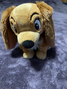 Disney Plüsch Lady Cocker Spaniel Stofftier Lady and the Tramp Spielzeug Hund gebraucht - Bild 1 von 8