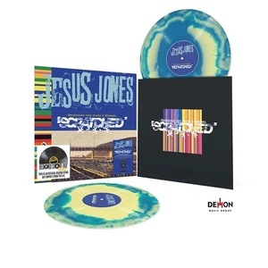 JESUS JONES - Scratched 2022 Blue & Yellow Vinyl 2 LP Set Neu - Bild 1 von 1