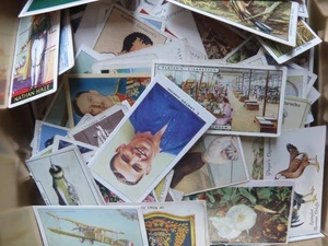 JOB LOT OF CIGARETTE CARDS 500+ wide selection +2 sets - Picture 1 of 3