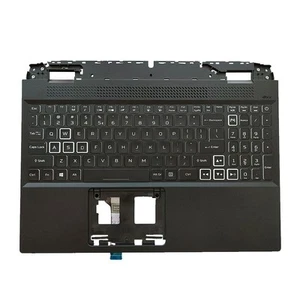 New For Acer Nitro 5 AN515-58 Palmrest w/ Backlit Keyboard White 6B.QFMN2.001 - Afbeelding 1 van 5