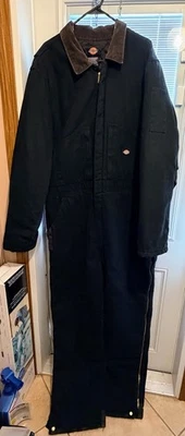 Mono aislante Dickies para hombre negro regular manga larga de lujo talla XLT Foto 1 de 4