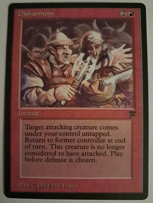 Disharmony MP Legends MTG Magic the Gathering - Image 1 of 4