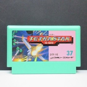 Tetrastar The Fighter Famicom Japan 3D Shooter Game Cartridge Only Tested Rare
