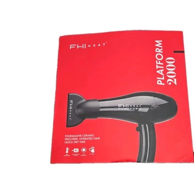 FHI Heat Platform Nano Salon Pro 2000 Powerful Tourmaline Ceramic Hair Dryer - Image 1 of 3