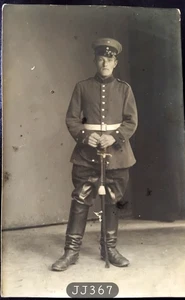 N° 790/367 Carte Photo MILITAIRES ALLEMANDS OFFICIER POSTKARTE SOLDIIERS WW1 - Imagen 1 de 2