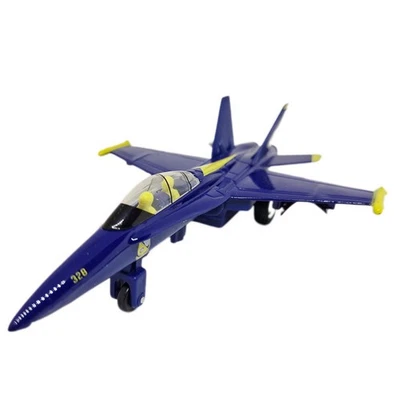 Daron #5529 US Fighter Plane Navy Blue Angels 6.5" F/A-18  Diecast Aircraft - Image 1 of 4