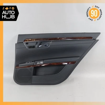07-09 Panel de puerta interior trasero derecho Mercedes W221 S600 exclusivo negro OEM Foto 1 de 4