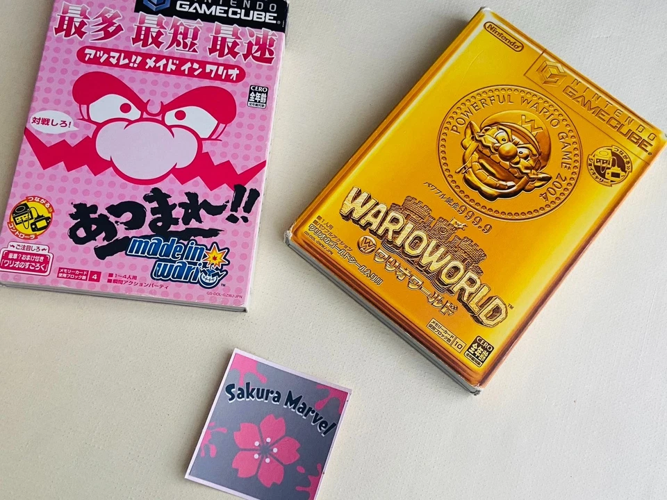 Nintendo Gamecube GC NGC Wario Ware World Japanese Game Authentic Tested Used JP - Image 1 of 1