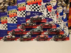 VINTAGE LOT OF 10 Matchbox Superstars NASCAR 1/64  BEAUTIFUL NICE CARS 🚗 #1 - Picture 1 of 17