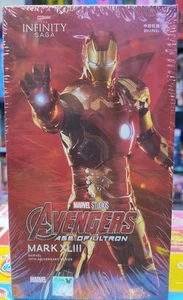 ZD Toys Iron Man Mark43 NIGHTCLUB MK43 XLIII 1/10 Scale Marvel Iron Man 3 NEW - Picture 1 of 1