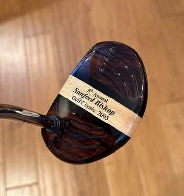 Sanford Bishop - Georgia - 2005 Golf Classic Musty Brand Putter - Wooden - Image 1 of 4