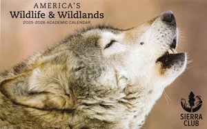 COLLECTIBLE POCKET CALENDAR-2025-2026-SIERRA CLUB-AMERICA'S WILDLIFE & WILDLANDS - Picture 1 of 2