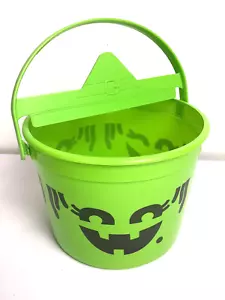 Cubo de Halloween McDonalds 2022 bruja verde comida feliz McGoblin sin pegatinas - Imagen 1 de 7
