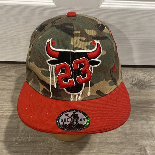 Cappello regolabile snapback regolabile Drip Greatest Bulls #23 Jordan Chicago Fly