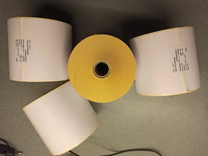 Versand Etiketten 103 x 199 mm - Kern: 25 mm - je 400Stk. - DHL DPD Zebra GK420t - Bild 1 von 6