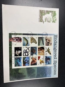 FDC 3105 Endangered Species First Day Of Issue On Big ArtMaster Envelope. 1996 - Picture 1 of 2