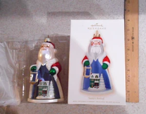Hallmark Keepsake SANTA'S ARRIVAL 2009 Ornament Scene Inside Christmas Holiday - Picture 1 of 11