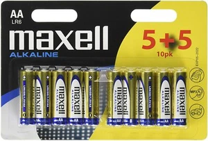 LR6 stilo alkalina AA MAXELL confezione da 10 pz - Imagen 1 de 1