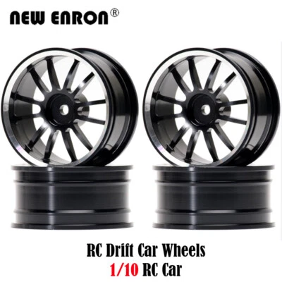 RC Drift OnRoad Wheels Rims for 1/10 Traxxas HSP Tamiya HPI Kyosho RedCat Sakura - Image 1 of 4