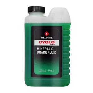 Weldtite Cyclo Mineral Oil Brake Fluid 1 Litre - Picture 1 of 2