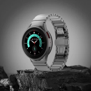 For Samsung Galaxy Watch6/5/4 Band Stainless Steel Strap 40/42/43/44/45/46/47 mm - Picture 1 of 16