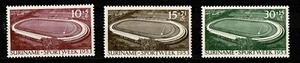 U4551 SURINAME 1953 Opening of the stadium in Paramaribo MH - Picture 1 of 2