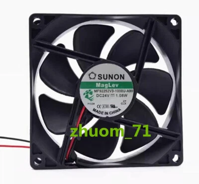 1PC SUNON 9CM DC24V 1.08W MF92252V3-1000U-A99 9225 cooling fan - Image 1 of 4